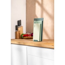 Feyza Design Pratik ve Şık 3'lü Plastik Kesme Tahtası Seti, Mutfak Kullanımına Uygun