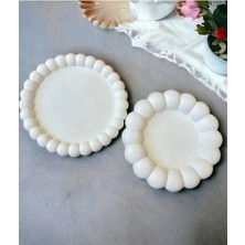 Bernami Nikah Pinterest Dekoratif Bubble 2’li Dekoratif Beton Tabak Takı Tabağı Bardak Altlığı