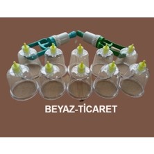 Macgon Hacamat Kupası ( 100 Adet ) 6 Numara 1 Adet Pompa