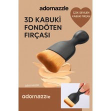 Özgürce Yüksek Kaliteli Fondöten ve Makyaj Fırçası, 1 Adet, Pürüzsüz Uygulama
