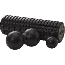 Macgon Masaj Seti Spor Fitness Seti Köpük Rulo Masaj Topu