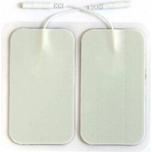 Macgon Tens Cihazı Kablolu Yedek Elektrot 5x9 cm Tens Pedi 4 Lü Elektrod