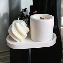 Bernami Şamdan Pinterest 3lü Mum Set