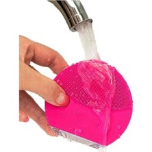 Macgon Şarjlı Silikon Yüz Masaj Aleti Peeling Yüz Temizleme Fırçası (4107)