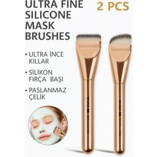 Özgürce Ultra Ince ve Yüksek Kaliteli 2'li Maske Fırçası Seti