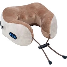 Macgon Boyun Masaj Aleti U Şeklinde Masajlı Boyun Yastığı- Neck Pillow