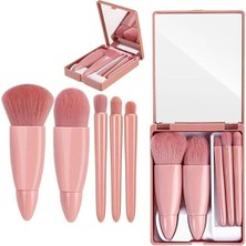 Özgürce Şık ve Kullanışlı 5'li Aynalı Fırça Seti, Kalite ve Zarafet Bir Arada