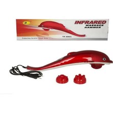 Macgon Yunus Model Titreşimli Infrared Masaj Aleti Boyun Bel Sırt Dolphin Massager TK-606A 30WATT