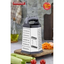 Feyza Design Paslanmaz Çelik Altıgen Rende, Çok Amaçlı ve Dayanıklı Mutfak Aleti