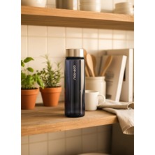 Nohiko Cam Matara 550 ml – Su Matarası | Sızdırmaz & Bpa Free | Premium Kapak