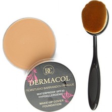 Özgürce Akiska Takı Kozmetik Porselen Kapatıcı Fırça Hediyeli 210 Orta Ton