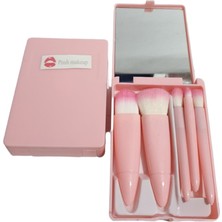 Özgürce Pratik ve Şık 5'li Aynalı Fırça Seti, Kutulu, Kullanışlı ve Estetik