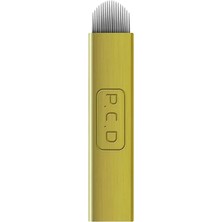 Özgürce 5 Adet 12U Pin Pcd Microblading Kalıcı Makyaj Iğnesi Seti