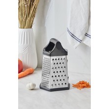 Feyza Design Çelik Hexagon Rende, Dayanıklı ve Çok Amaçlı Mutfak Aracı