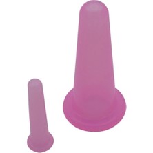 Macgon Silikonlu Masaj Kupası 2'lü Hacamat Seti,kuru Kupa,,kan Dolaşımı Hızlandırıcı