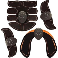 Macgon Abs Kalça Sıkılaştırıcı Karın Kas Geliştirici 4'lü Set Masaj Aleti