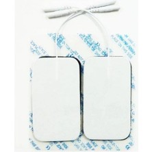 Macgon Tens Cihazı Kablolu Yedek Elektrot 5x9 Tens Pedi 4 Lü Elektrod