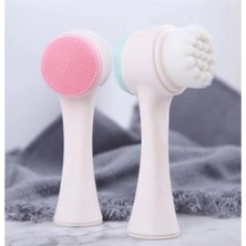 Macgon Çift Taraflı 3D Masaj Yüz Temizleme Fırçası