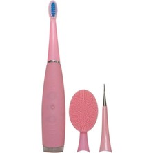 Macgon Diş Taşı & Diş Lekeleri Temizleme Cihazı Şarjlı Yüz Temizleyici ve Yüz Masaj Aleti Facial Brush