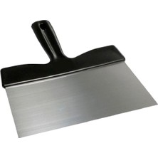 Feyza Design Profesyonel 21 cm Çikolata Spatulası, Paslanmaz Çelik Geniş Temperleme Spatulası