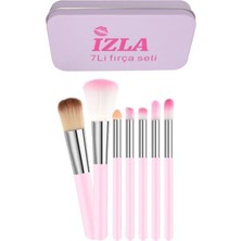 Özgürce Şık Metal Kutulu 7'li Fırça Seti, Güçlü ve Zarif Tasarım