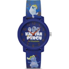 David Guner Davıd Guner Kaptan Pengu Çocuk Saati - Mavi - DG-8683LA-AH7