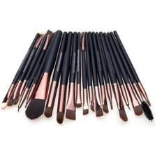 Özgürce 20'li Profesyonel Makyaj Fırça Seti Siyah