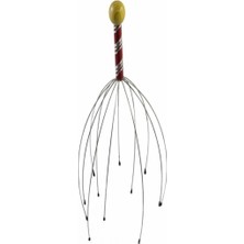 Macgon Yumuşak Uçlu Pratik Rahatlatıcı Kafa Kaşıma Teli ve Masaj Aleti