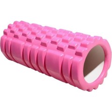 Macgon Foam Roller Masaj Köpüğü Köpük Rulo Yuvarlama Köpüğü-Pembe