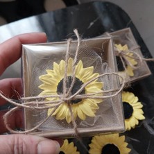 Bernami Şamdan Pinterest Hediyelik Kutuda Ayçiçeği Magnet Biblo Söz Nişan Doğumgünü Hediyelik