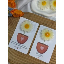 Bernami Dekoratif Pinterest 20 Adet Kartlı Papatya Mum