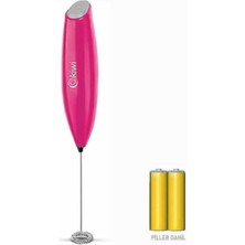 Feyza Design Mini El Mikseri, Süt ve Kahve Köpürtücü, Kullanışlı ve Şık Tasarım