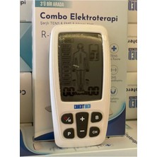 Macgon Combo Şarj Edilebilir Tens Ems Masaj Cihazı Aleti Ağrı Giderici Fizik Tedavi (Bataryalı)