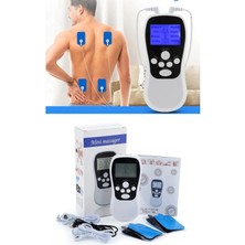 Macgon Çift Kanallı 4 Pedli Taşınabilir Fizik Tedavi Tens Cihazı Ems Masaj Aleti