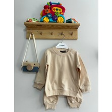 Junies Baby Baskısız Unisex 2'li Bebek Takımı