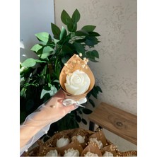 Bernami Mevlüt Pinterest Kişiye Özel Düğün|nişan|söz| Hediyelik Gül Model Vanilya Kokulu Buket Mum - 15 Adet