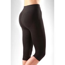 Macgon Masaj Etkili Korseli Kısa Tayt -Siyah