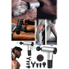 Macgon Profesyonel Karın Kas Sıkılaştırıcı Fitness Masaj Four Ped Tabanca Seti