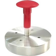 Feyza Design 14 cm Köfte Şekillendirme Presi, Pratik ve Dayanıklı Gri Renk