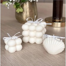 Bernami Dekoratif Pinterest Bubble Mum 2'li Dekoratif Kokulu Hediyelik Mum