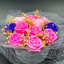 Bernami Dekoratif Pinterest Özel Tasarım Kokulu Mum Buketi Aksesuar Dekorasyon - Hediye - Ev Hediyesi