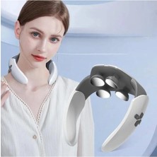 Macgon Boyun Masaj Aleti 4 Masaj Başlıklı Sırt ve Omuz Isıtıcı Özellikli Şarjlı Masaj Aleti F960