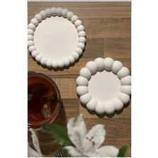 Bernami Şamdan Pinterest Bubble Biblo Tabak, Bardak Altlığı 2’li Set