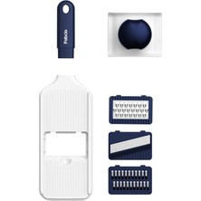 Feyza Design Pratik ve Dayanıklı Mutfak Rendesi Seti, Kolay Kullanım ve Temizlik Sağlar