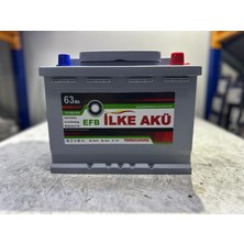 İlke Ilke Akü - 12V 63 Ah Efb