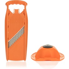 Feyza Design Wave Waffle Rende, Portakal Renk, Pratik ve Şık Tasarım