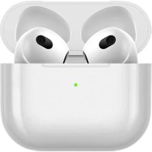 Mey İthalat Mey Ithalat®  Airpods Tesna Buds 4 Aktif Gürültü Engelleyici Özellikli Bluetooth Kulaklık - Beyaz
