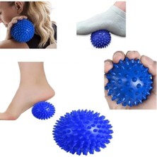 Macgon Yuvarlak Dikenli Ayak Boyun Masaj Topu Vücut El Duyu Egzersiz Masaj Topu