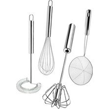 Feyza Design 4'lü Set Otomatik Basmalı Çırpıcı ve Mikser Seti