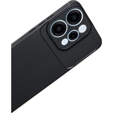 Newface Oppo Reno 15 Auto Focus Karbon Kapak - Siyah